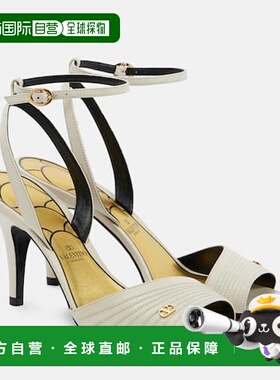 1h可退 潮奢 valentino 华伦天奴 女士 Ladycrush 85 皮质凉鞋