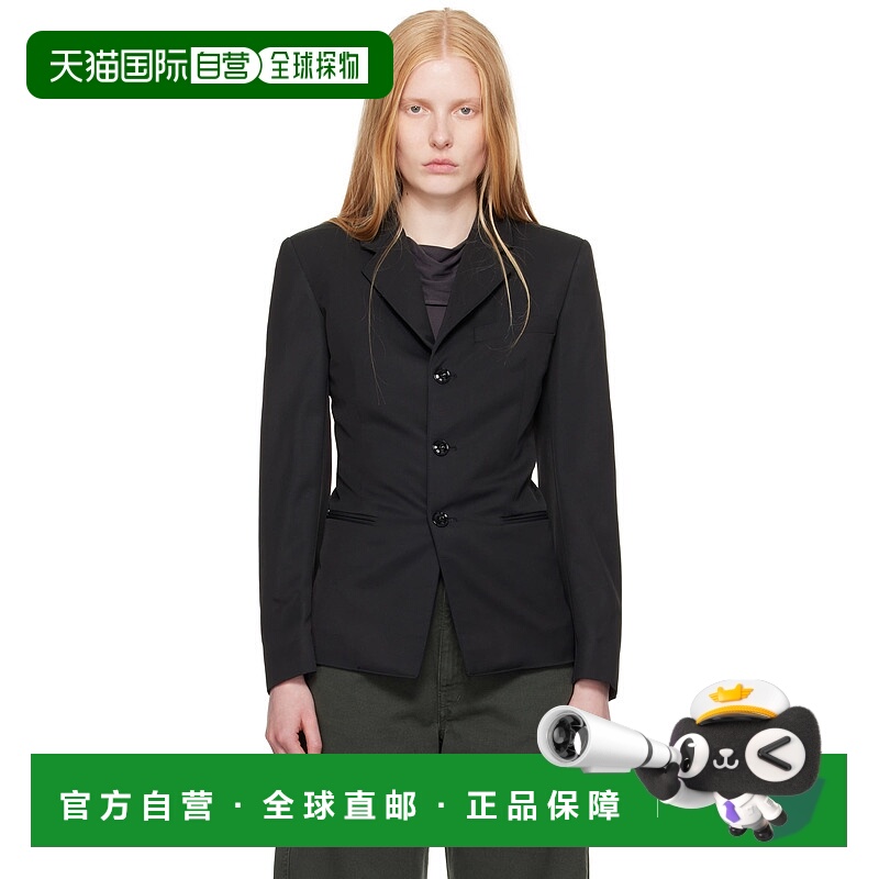 1h可退 潮奢 Lemaire 女士 灰色 Compact Cotton Twill 大衣 CO11