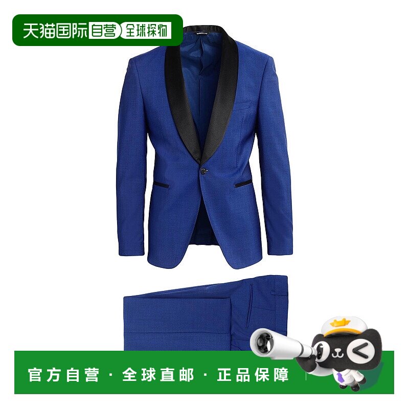 1h可退 潮奢 Tonello 男士 西服 blue蓝色 舒适时尚西装