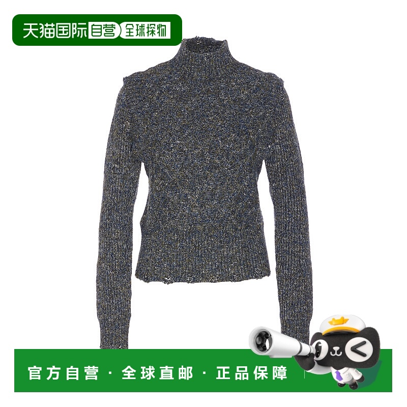 PINKO 女士针织衫 105968A2YBIG1 AW2025 灰色 Blue Proud Mary S