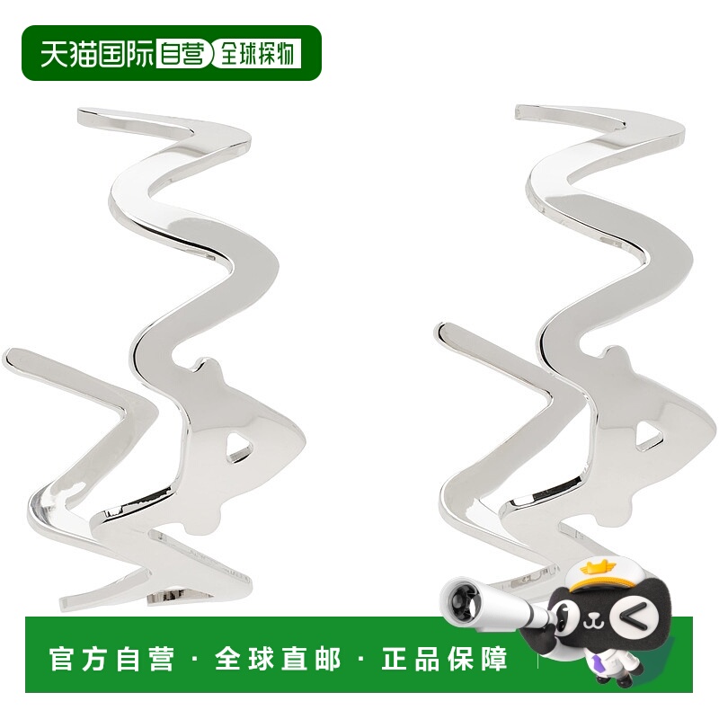 1h可退 潮奢 Marni 玛尼 女士 银色 Symbol 耳环 ORMV0547A0M2000