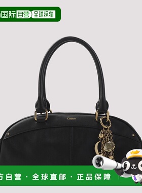 CHLOÉ 女士手提包 CH26SS955Q86001 SS2026 黑色 Black leather B