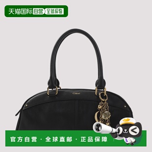 CHLOÉ 女士手提包 CH26SS955Q86001 SS2026 黑色 Black leather B