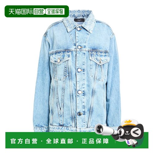 AMIRI 女士 牛仔布夹克 blue蓝色 舒适时尚