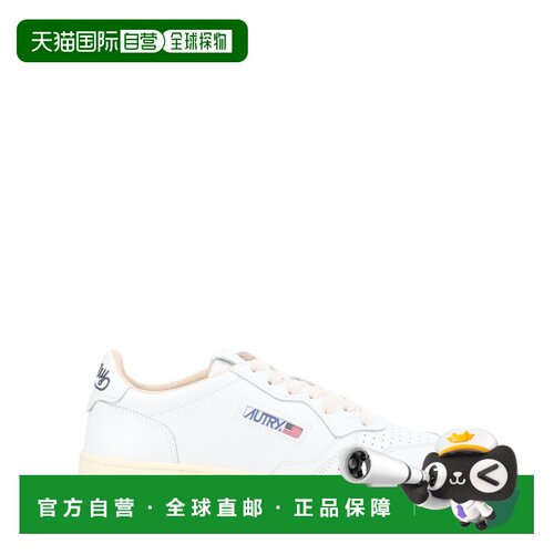 AUTRY 女士运动鞋 AULWHP01 SS2026 白色 Medalist Low Sneakers