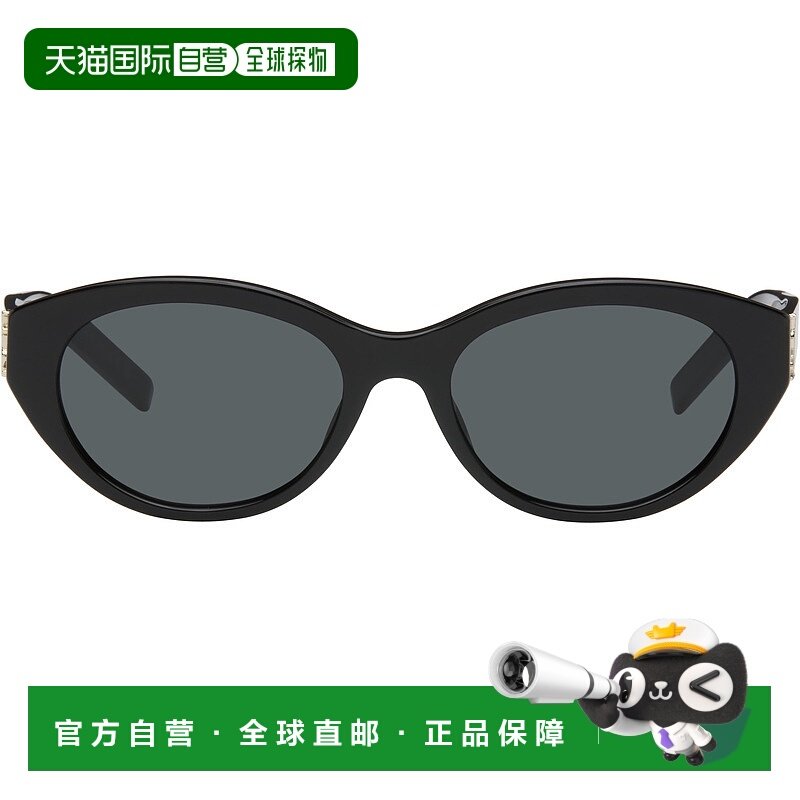 1h可退 潮奢 Saint Laurent 圣罗兰 女士 黑色 SL M148 太阳镜 SL