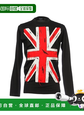 1h可退 潮奢 Dsquared2 二次方 男士 T恤 black黑色 舒适时尚