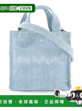ACNE STUDIOS 女士斜挎包 C10169228 CO 蓝色 Mini Denim Shopper