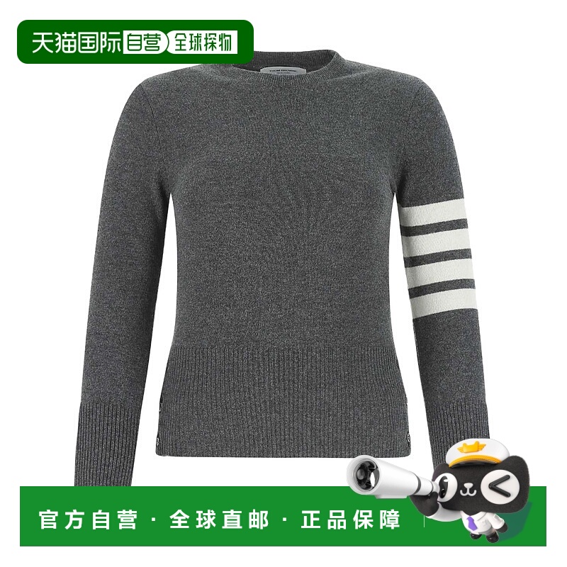 1h可退 THOM BROWNE 女士针织毛衣 FKA001A00011035 CO 灰色