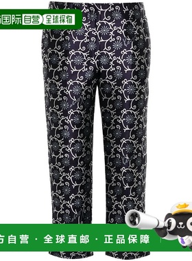 KENZO 女士休闲裤 FE62PA0939JO79 AW2024 蓝色 Kenzo Trousers