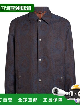 1h可退 ETRO 男士外套 MRBA007499TJEC2S9883 AW2025 深棕色