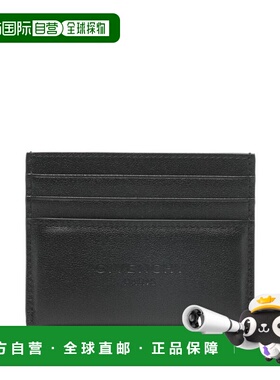 GIVENCHY 男士卡包 BK60G0K21L001 SS2026 黑色 Leather card hol