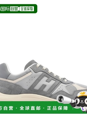 HOGAN 男士运动鞋 HXM5630FK70U4P743P SS2025 灰色老爹鞋