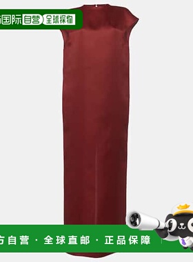 1h可退 潮奢 KHAITE 女士 Lohan 真丝长款连衣裙