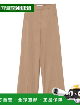 MAX MARA 女士休闲裤 FERNET204010 AW2025 棕色 直筒休闲裤