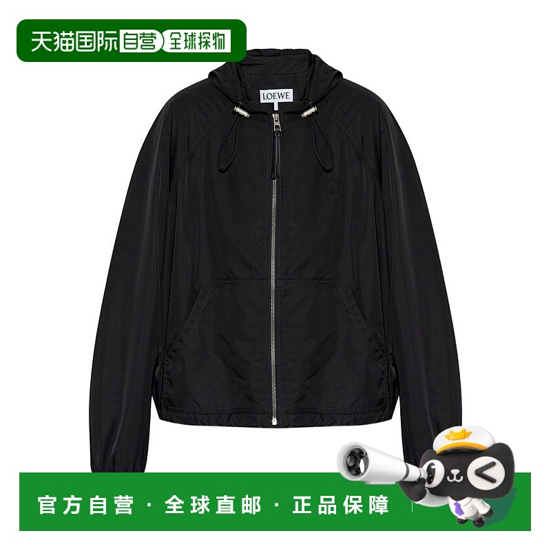 1h可退 LOEWE 女士夹克 S359Y02XEM1100 AW2025 黑色 长袖休闲夹