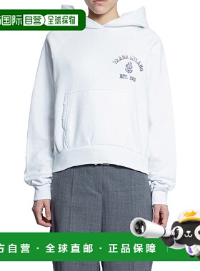 PRADA 女士针织衫 13471316V4F0009 SS2025 白色卫衣