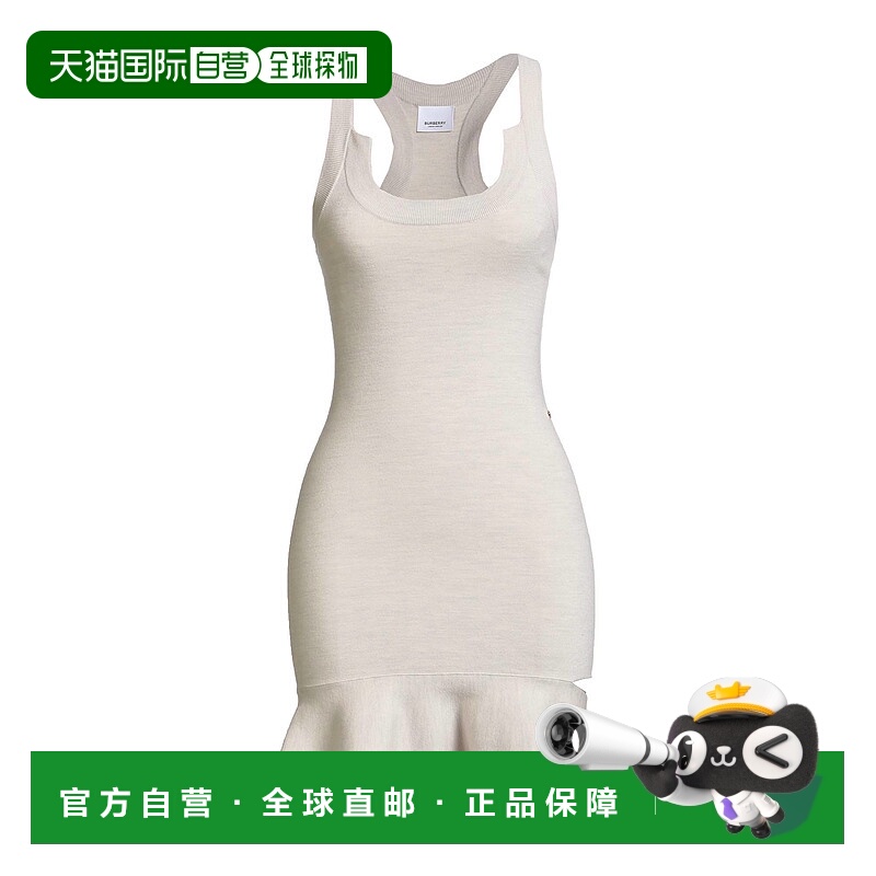 1h可退 潮奢 Burberry 巴宝莉 女士 短款连衣裙 beige米色 舒适时
