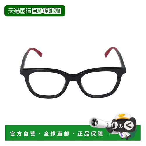 GUCCI 女士眼镜 GG1864O001 SS2025 黑色 矩形平光镜