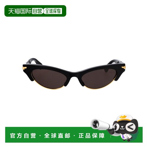 BOTTEGA VENETA 女士眼镜 BV1431S001 SS2026 黑色配饰太阳镜