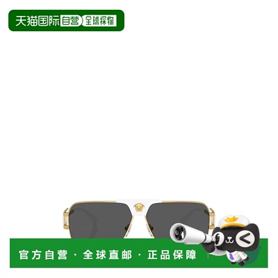 1h可退 潮奢 versace 范思哲 男士 徽标太阳镜 VE22511