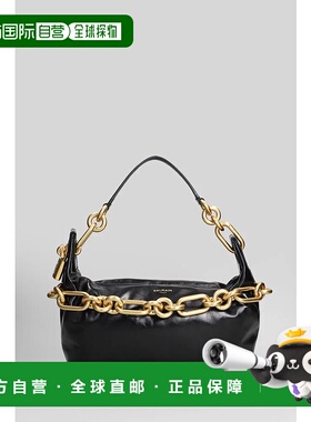 BALMAIN 女士单肩包 428186FN0BS002LMTE AW2025 黑色斜挎包