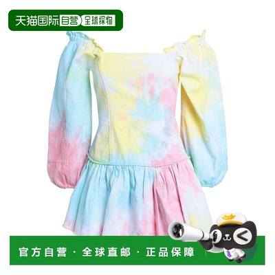 1h可退 潮奢 LOVESHACKFANCY 女士 短款连衣裙 yellow黄色 舒适时