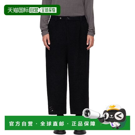 1h可退 潮奢 ADER Error 男士 黑色 Product. 73 长裤 BN01FWSA02