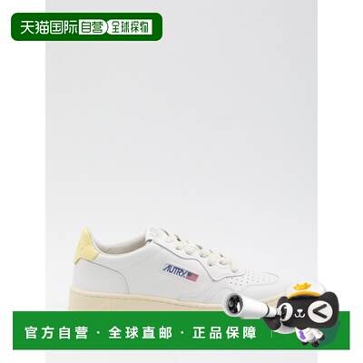 AUTRY 女士休闲鞋 AULWLL09 SS2026 白色 Medalist Low-Top Sneak