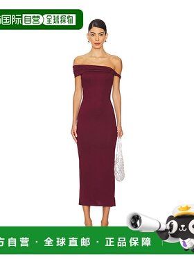 1h可退 潮奢 NIA 女士 Clara 连衣裙 ND13411 red红色 舒适时尚