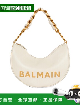 BALMAIN 女士斜挎包 FN1BQ954LTFL0DA AW2025 白色 拉链单肩包