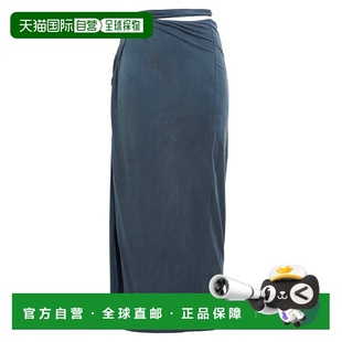 付款1h内可退 潮奢 Jacquemus 女士 中长半身裙 blue蓝色 舒适时