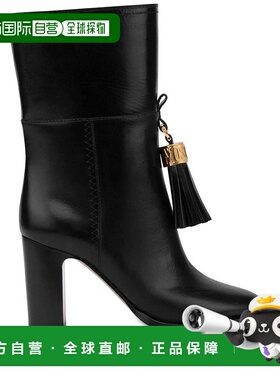 1h可退 MOSCHINO 女士靴子 MA21038C1LMD5000 AW2024 黑色女靴