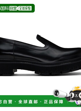 1h可退 潮奢 Adieu 男士 黑色 Type 215 乐福鞋 Type215男鞋