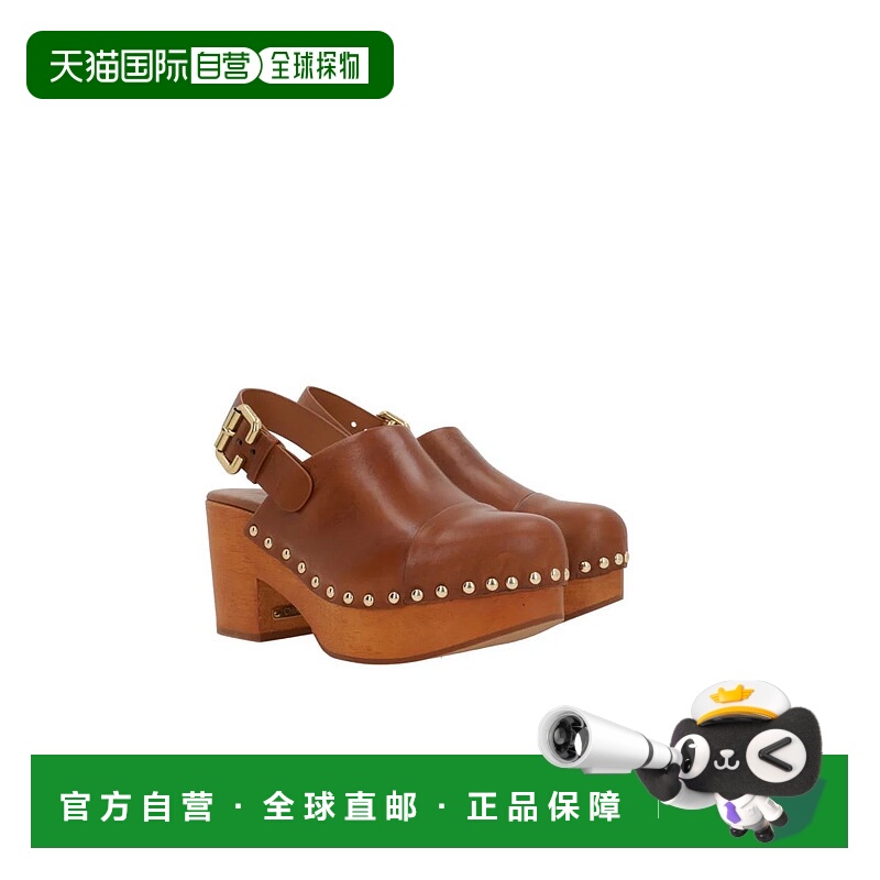 1h可退 CHLOÉ 女士高跟鞋 CHC25U10VLT27T AW2025 花色 Chloe Wit