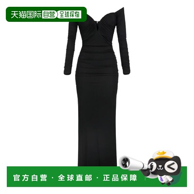 1h可退 潮奢 Elisabetta Franchi 女士 露肩长连衣裙 ABR1061E2