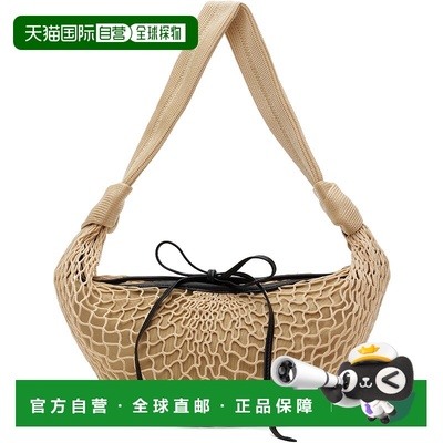 1h可退 潮奢 Lemaire 女士 米色 Fortune Croissant Filt 单肩包