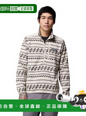 COLUMBIA Sweater Weather™ Printed II 半拉链抓绒衣 男士