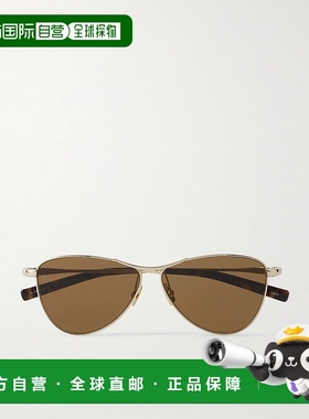 1h可退 潮奢 Saint Laurent 圣罗兰 女士 Vesper 小号飞行员镀金