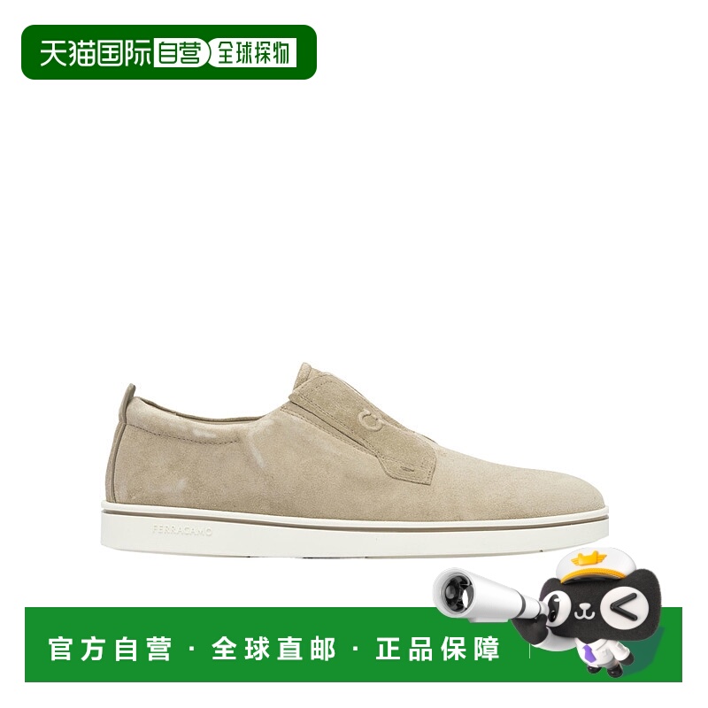 1h可退 SALVATORE FERRAGAMO 男士商务休闲鞋 784328BEIGE AW2025