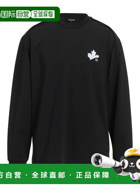 1h可退 潮奢 Dsquared2 二次方 男士 运动衫 black黑色 舒适时尚