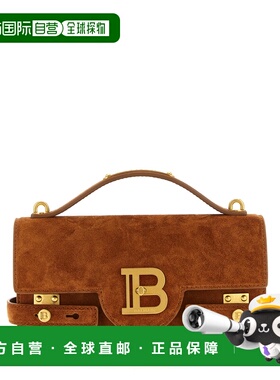 BALMAIN 女士斜挎包 GN1DA828LSDL8DF SS2026 棕色 Handbag ‘B-B