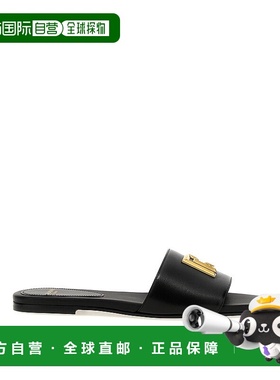 BALMAIN 女士凉鞋 DN1UP966LVIT0PA SS2025 黑色 Dafne PB 凉拖