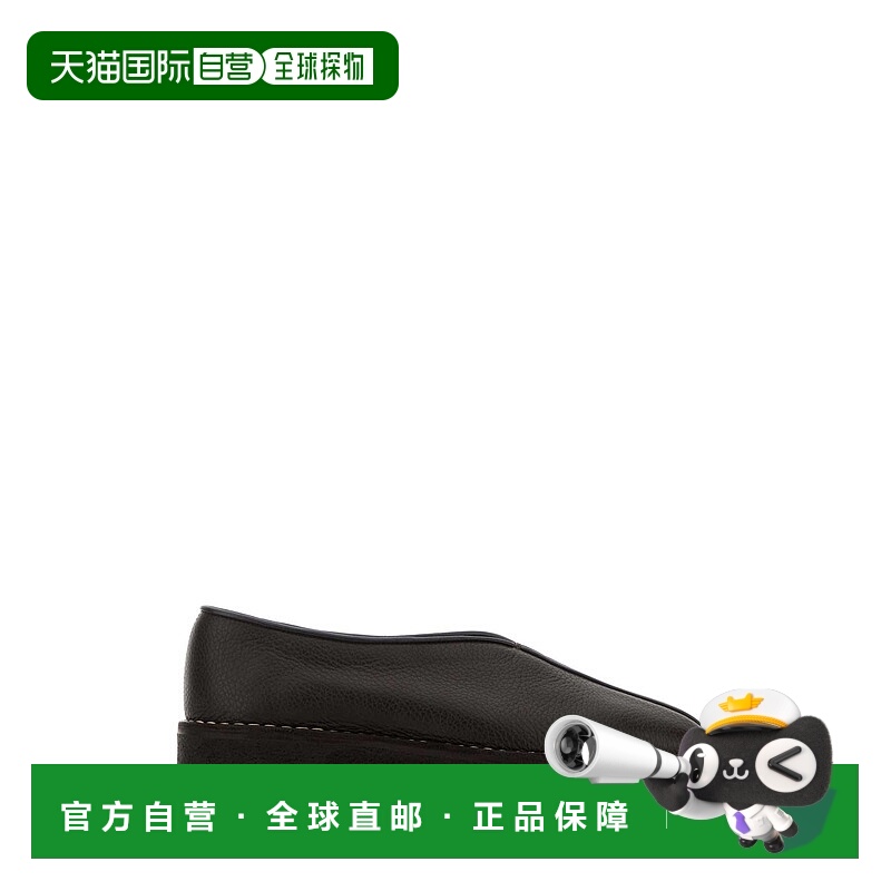 1h可退 LEMAIRE 女士拖鞋 FO0247LL205BR449 AW2025 棕色 Piped