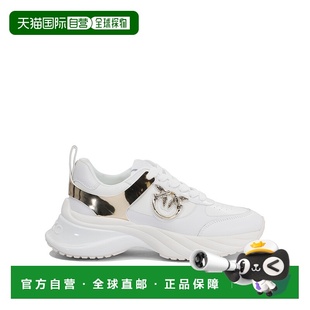 女士休闲鞋 ARIEL SS0027P025Z1B 白色 镜面效果嵌 AW2025 PINKO