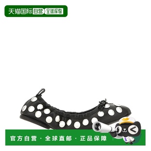 黑色女鞋 HOGAN SS2025 HXW6840FQ22QZBB999 女士芭蕾乐福鞋