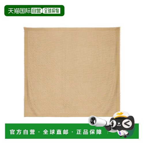 FENDI 女士围巾 FXT069AWEPF0RV9BRONZO SS2026 棕色