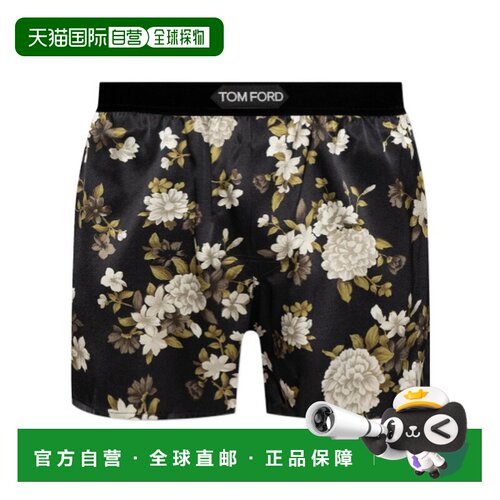 1h可退 奢淘 Tom Ford 花卉图案内裤 男 T4LE42020
