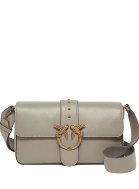 PINKO 女士斜挎包 104524A0QOI68Q AW2025 米白色 Love One Class