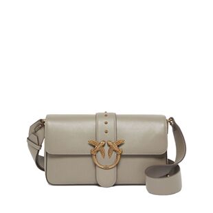 AW2025 104524A0QOI68Q 女士斜挎包 Class Love One 米白色 PINKO